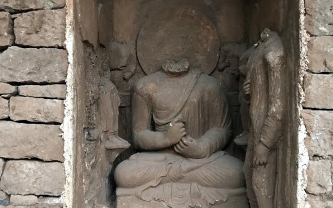 pakistanunveils1700yearoldsleepingbuddha