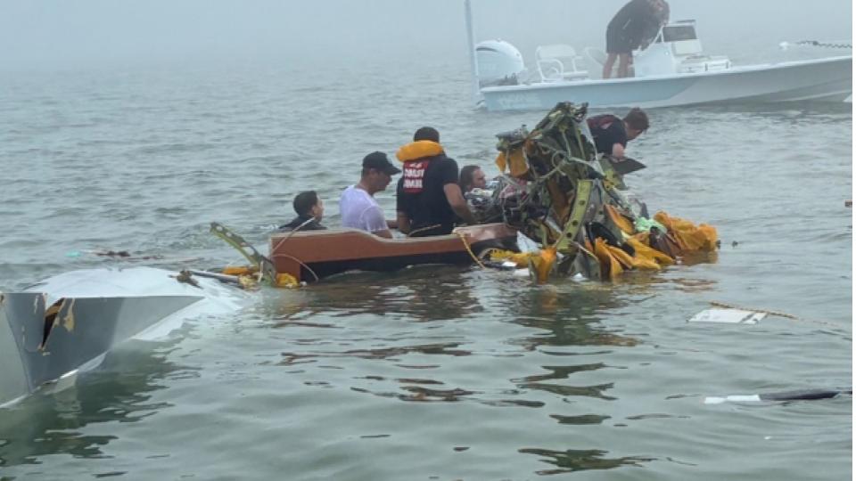 Mexican Navy plane carrying child patient crashes off Texas coast, five killed