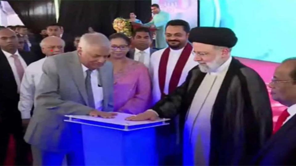 Iran President inaugurates Rs 4282 cr hydropower project in Sri Lanka