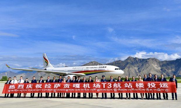 chinaopensnewexpandedterminalatlhasaairportintibet