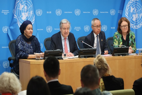 UN Chief flags global development emergency