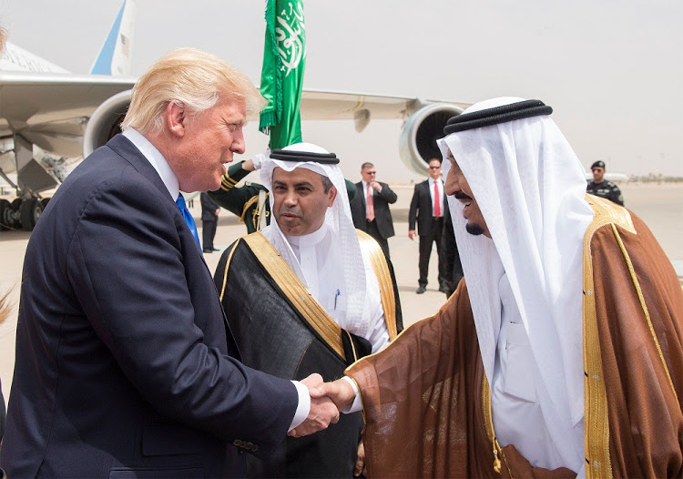 trumplandsinsaudi;aramcotosign$50bnofdealswithuscompanies