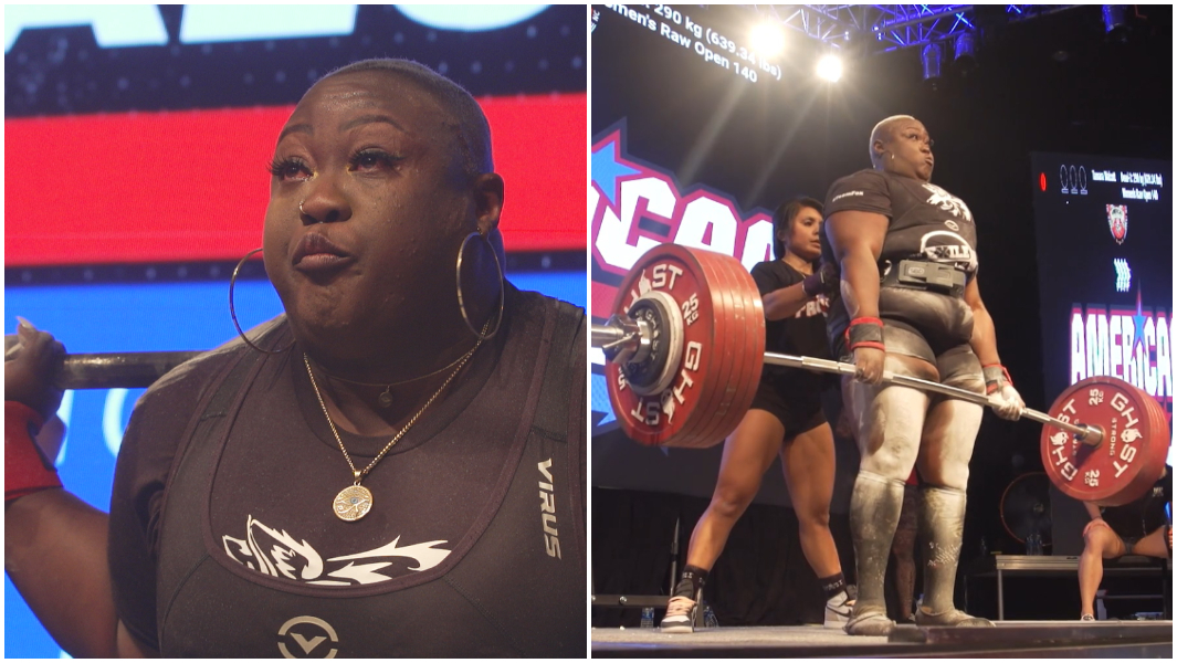 Tamara Walcott lifts 737.5 kg to break powerlifting Guinness World Record