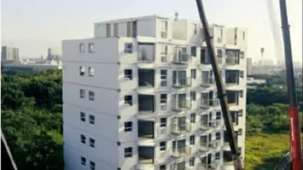 chinesedeveloperbuilds10storeybuildinginchangshainjustover28hours