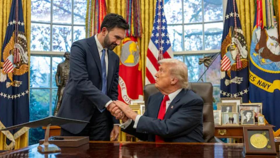 New York City Mayor Mamdani Meets Trump in White House