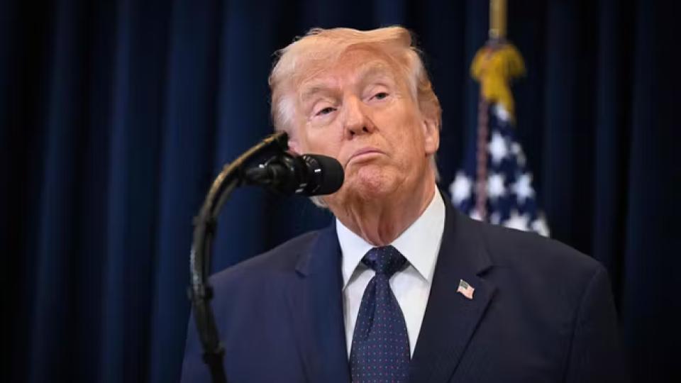 US President Trump issued a fresh threat to Iran Online