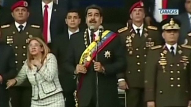 breakingnews:venezuelapresidentmadurosurvivesdroneassassinationattempt
