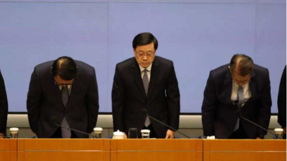 Hong Kong leader John Lee Apologises For Deadly Fire