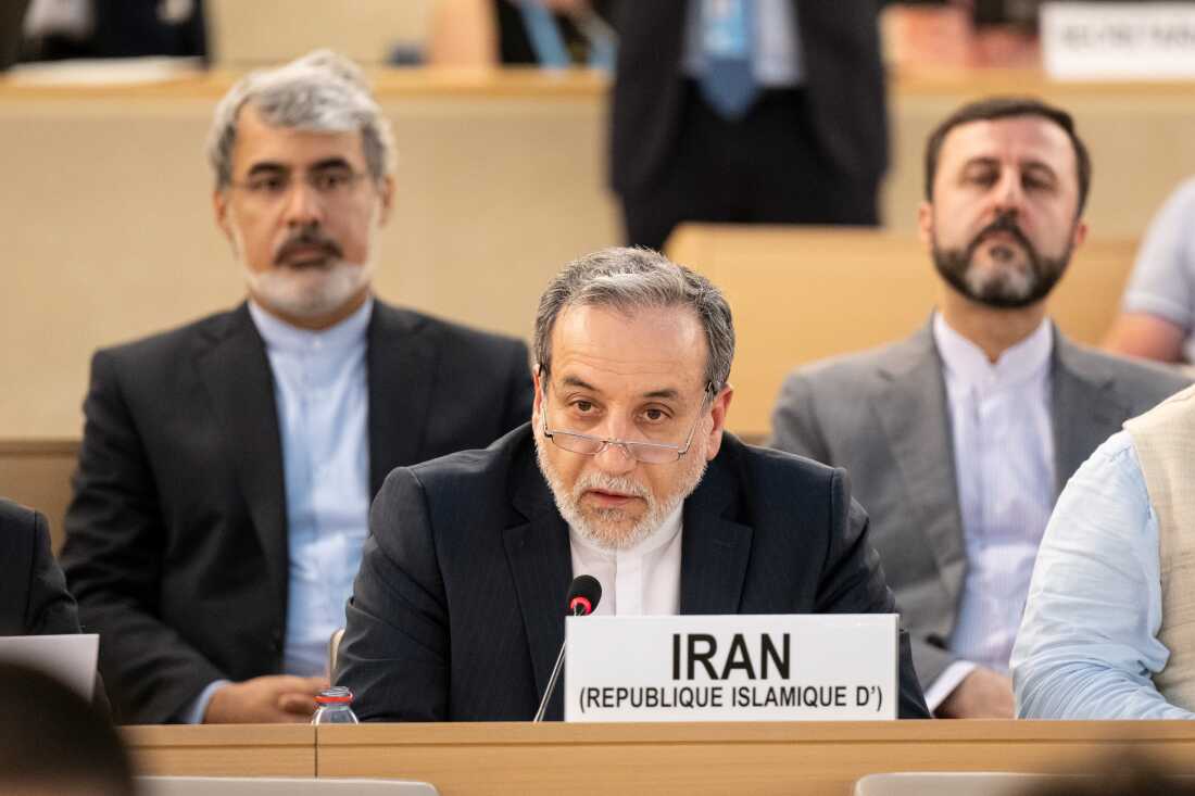 Iran FM Araghchi Meets EU Counterparts in Geneva to Avert Israel Conflict