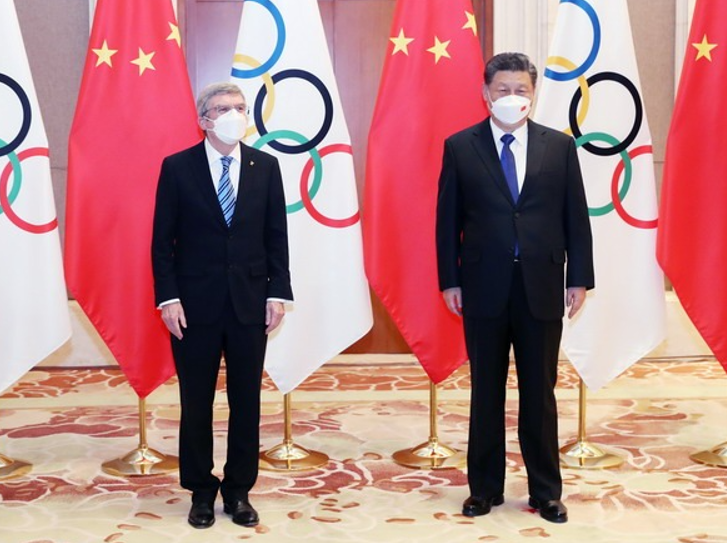 Chinese President meets IOC Chief in Beijing