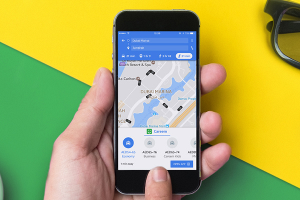 careemintegratesservicewithgooglemaps