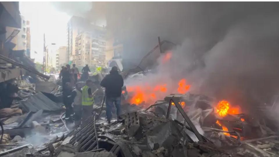 Over 100 people Killed After Israel Hits Central Beirut