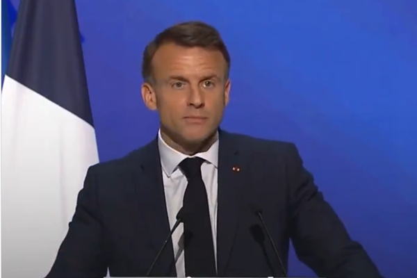 French president calls for joint recognition of Palestinian state by France and UK
