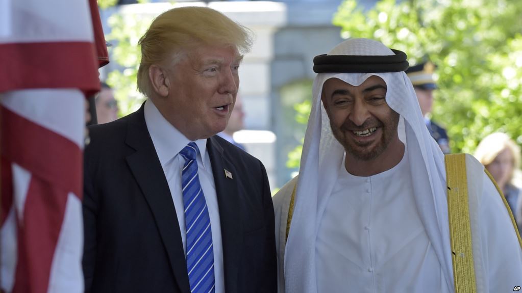 trumpabudhabicrownprinceagreetopushforunityamonggulfnations