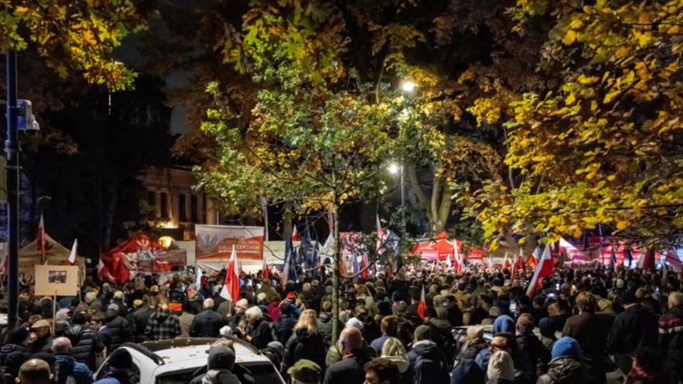 Protests Erupt in Poland Over Suspension of Top Court President