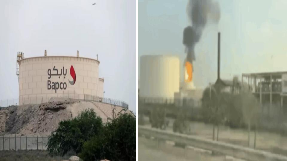 Iran strike Hits Bahrain