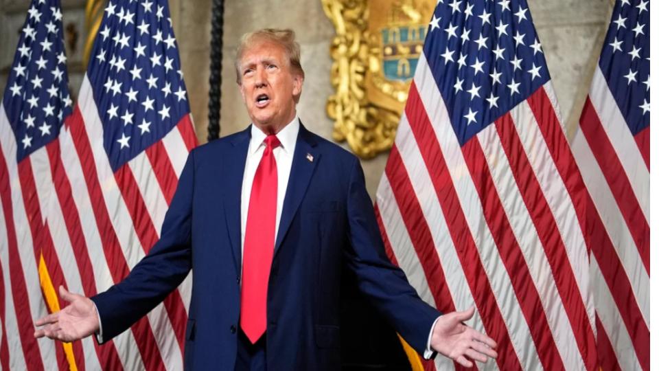 Donald Trump claims historic fall in United States violent crime