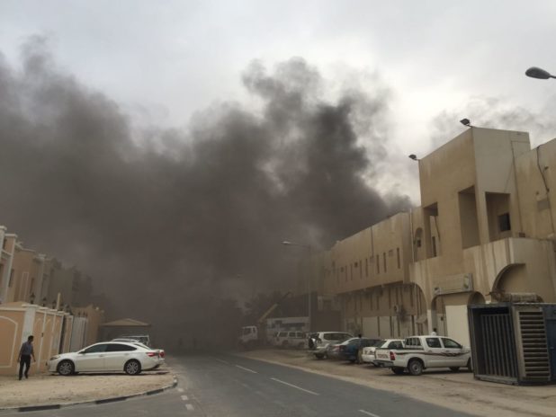 firebreaksoutinqatar’sgranadamall