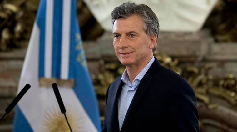 argentinepresidentmauriciomacriexpressesconcernoverustariffsonsteelandaluminium