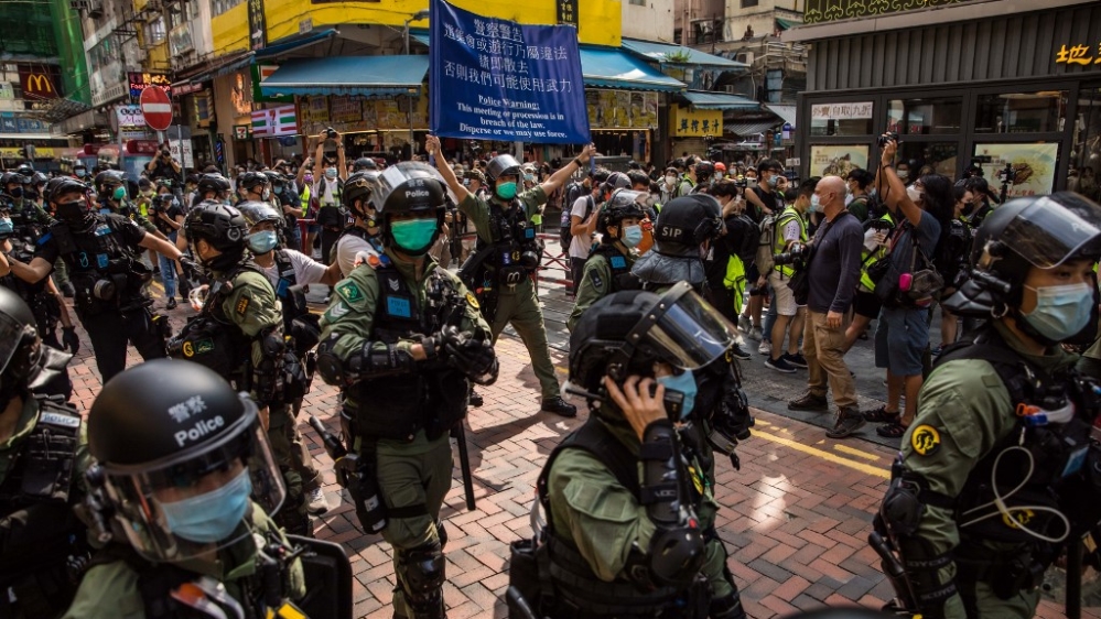300protestorsarrestedinhongkongforopposingpostponementoflegislativeelections