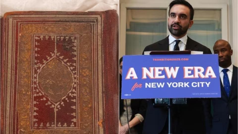New York Mayor-elect Zohran Mamdani to take oath on Quran