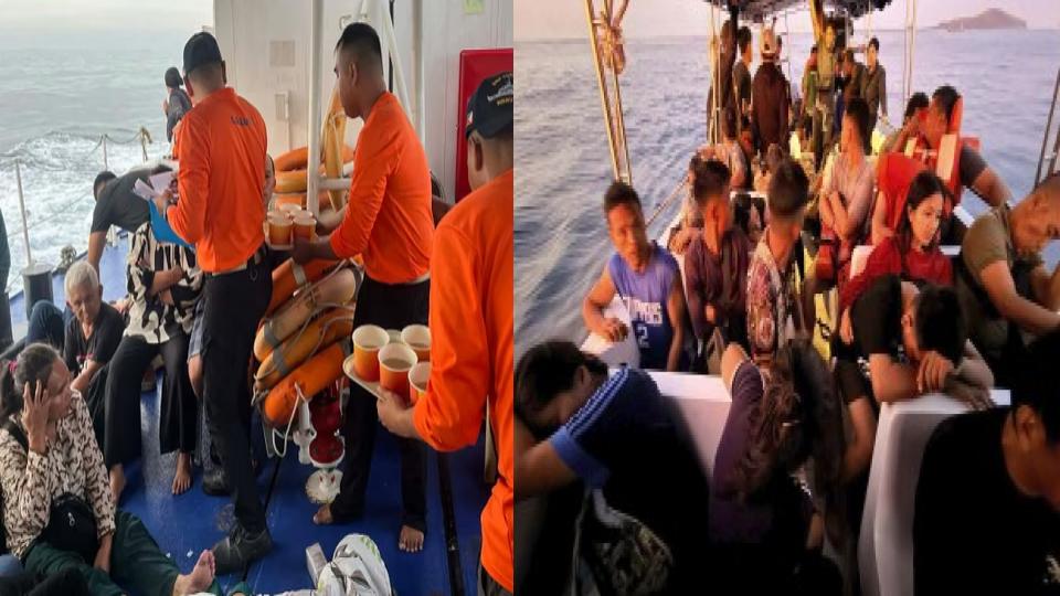 Ferry carrying over 350 people sank in Philippines, 15 dead and 316 rescued