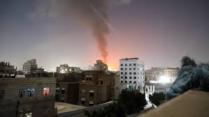 usbritishcoalitionlaunchedairstrikeoncitiesofyemen