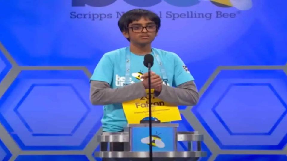 12-year-old Indian-American boy finishes 2nd in Spelling Bee