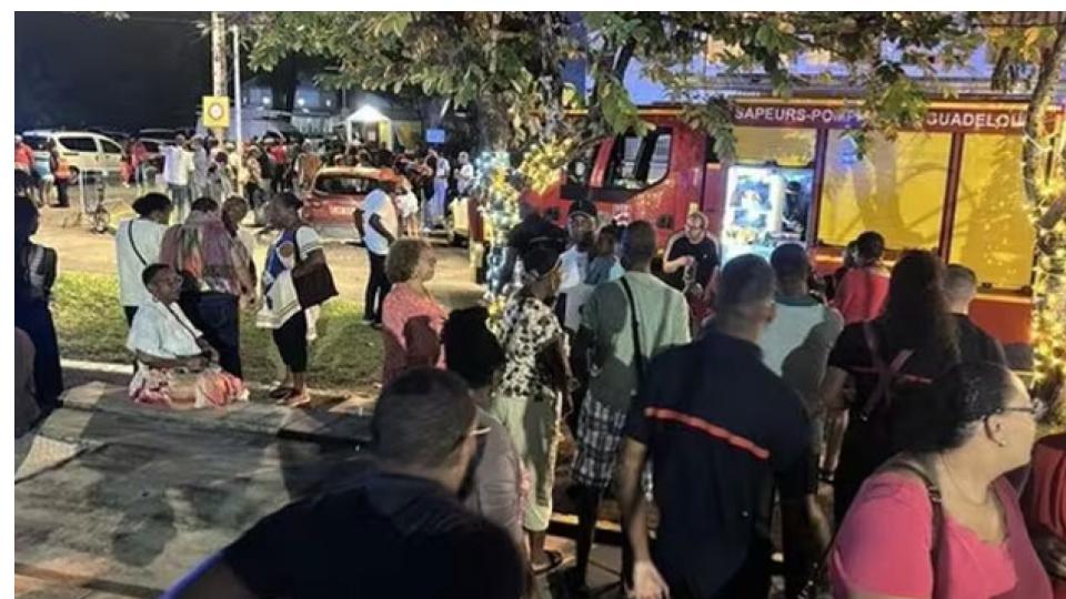 Car rammed into a Christmas gathering in Sainte-Anne, 10 killed