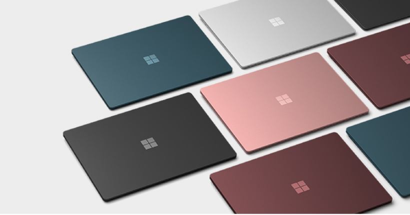 microsoftunveilsblushcolouredsurfacelaptop2inchina