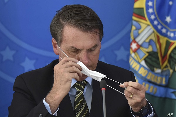 brazilpresidentjairbolsonarofinedforfloutingmaskrulebeforemotorcyclists