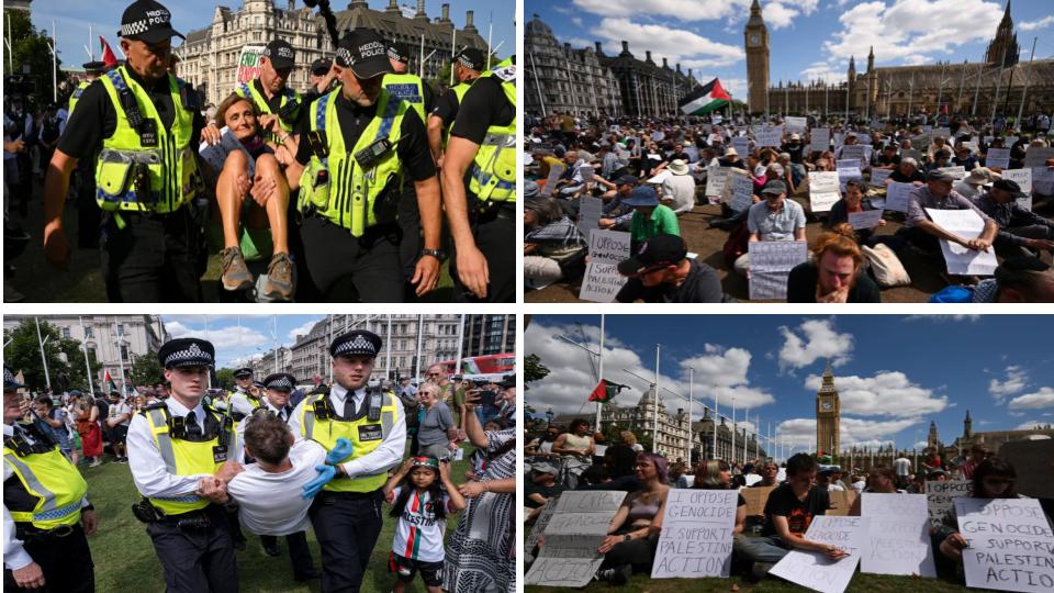 London police arrest 466 people over 