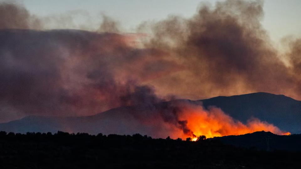 Wildfire In Southern France Forces Evacuation of 10k People from their Homes