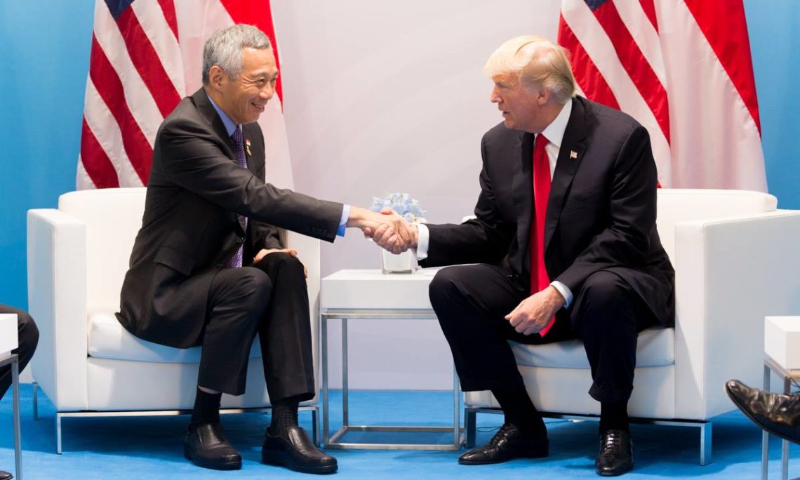 trumptoholdameetingwithsingaporepmleehsienloong