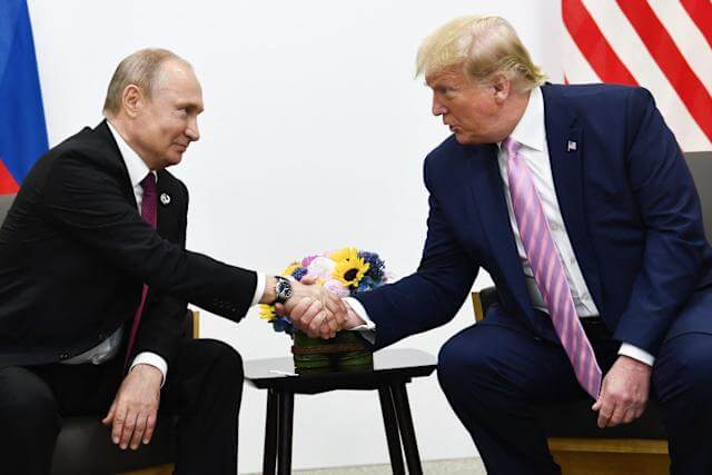 Donald Trump declares US is fully prepared for a nuclear war with Russia after deploying submarines