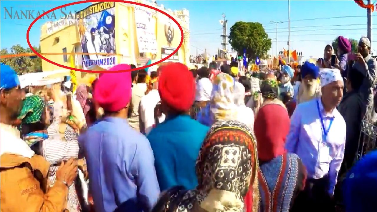 pakistan’sofficialkartarpurcorridoropeningvideohasbhindranwale’sposter