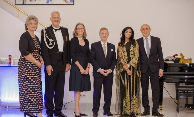 saudi’sprincefaisalisguestofhonoratgermanunitydayreception