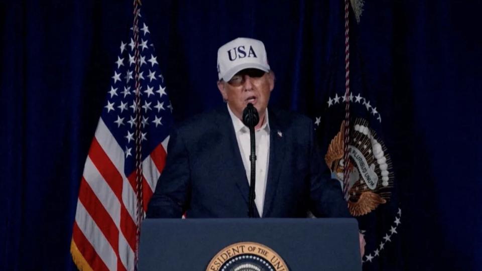 Trump Tells Congress Iran Strikes Protect United States and Allies