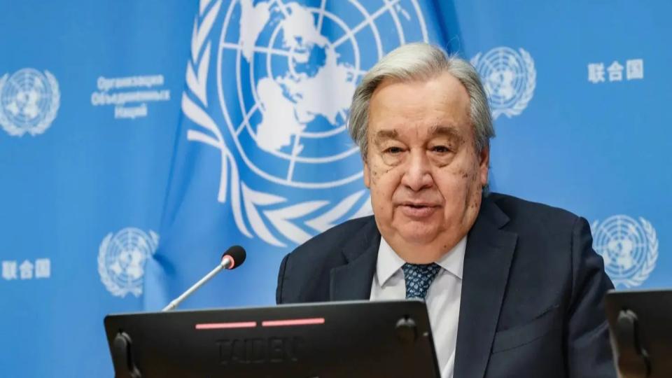 UN Secretary-General Antonio New Year message issued in Hindi, Urdu