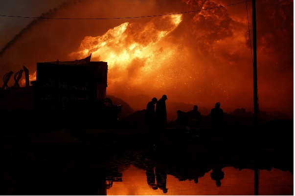 bombattackiniraqtargetskirkukoilpipeline