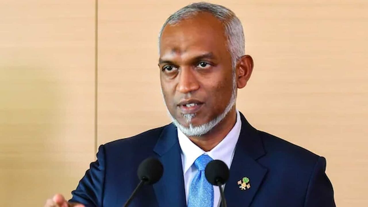 maldivespresidentmuizzuarrivesinchina