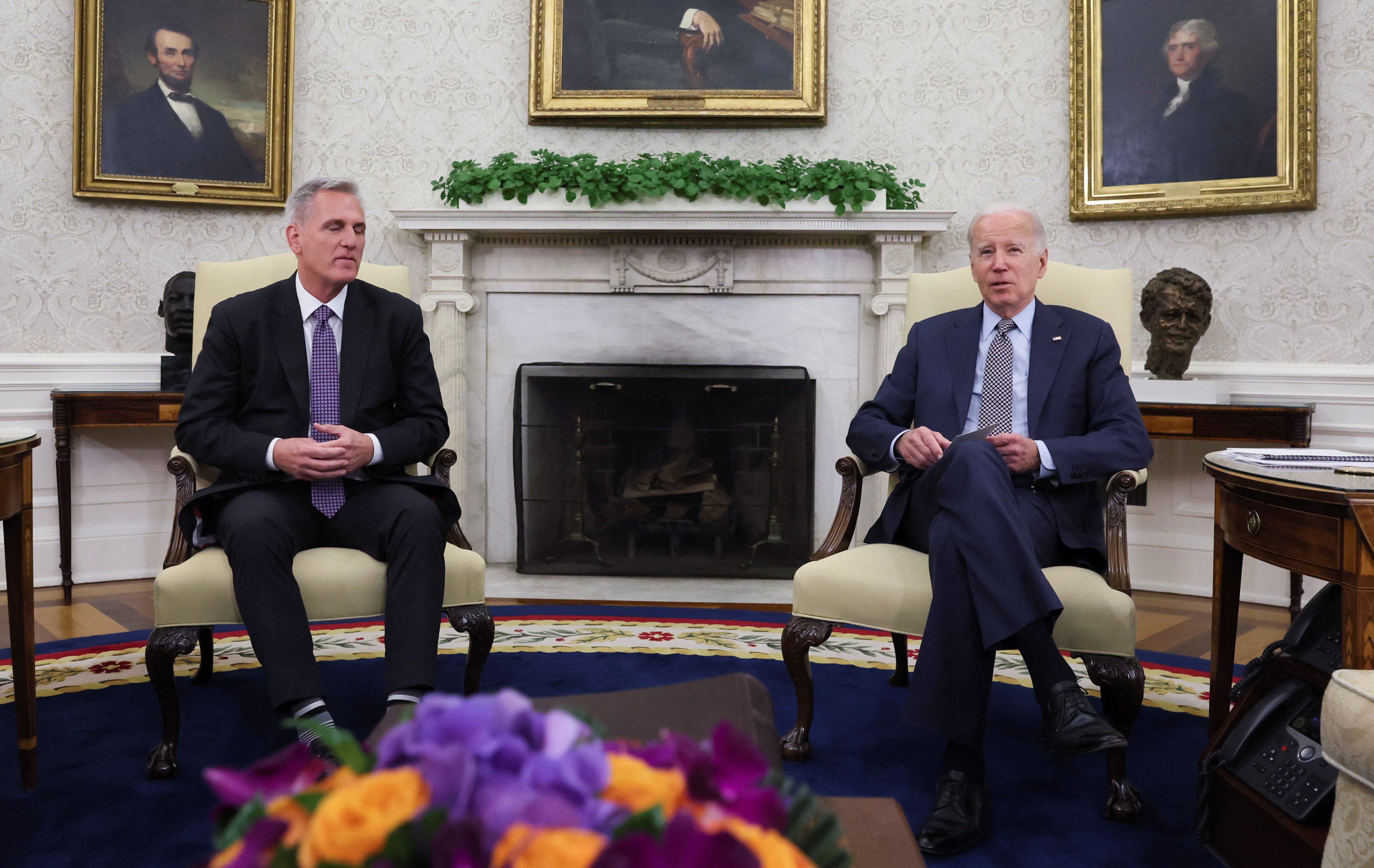 US President Biden, Republican McCarthy closing in on deal that would raise govt