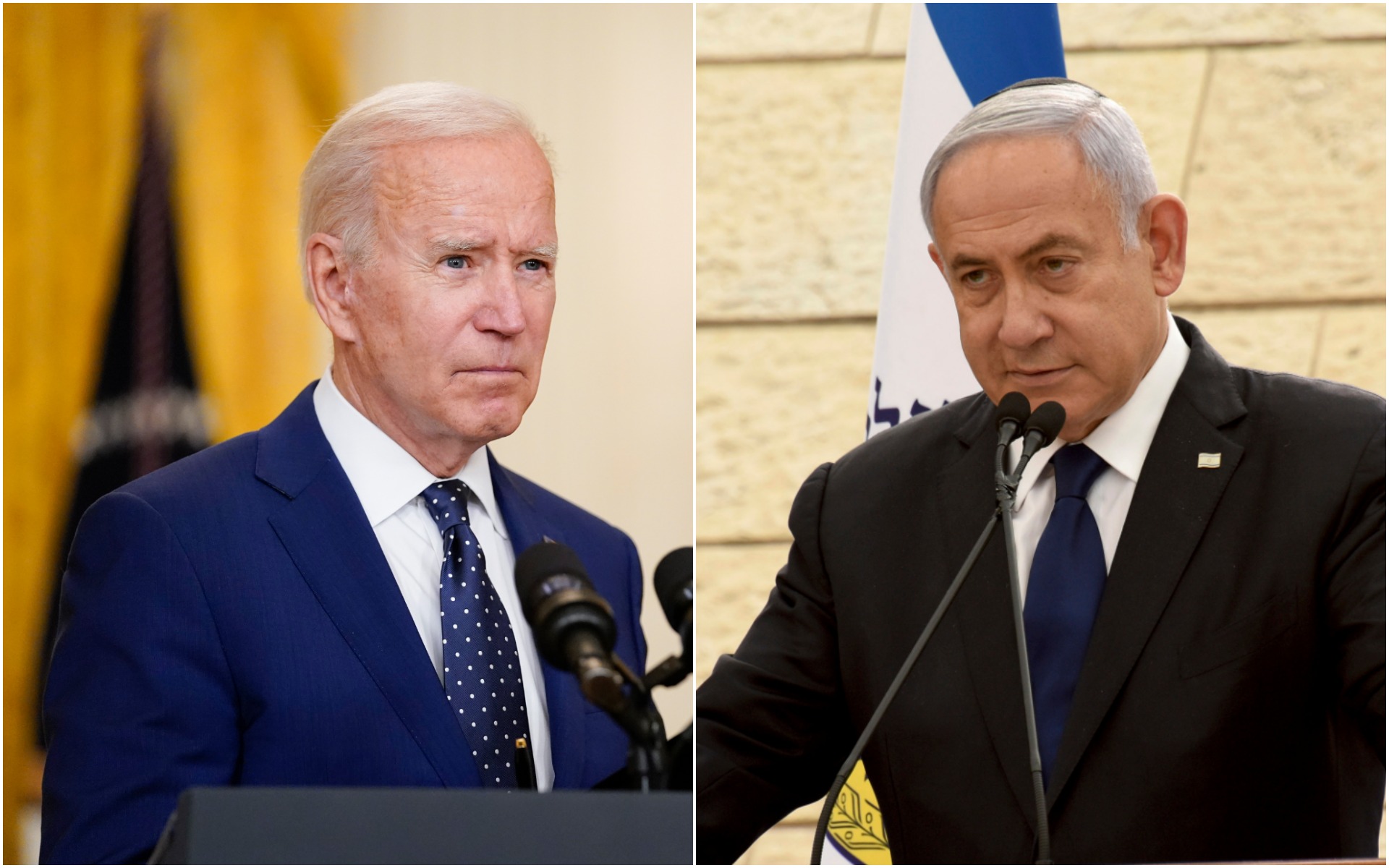 bidenspeakswithnetanyahudiscussestwostatesolution