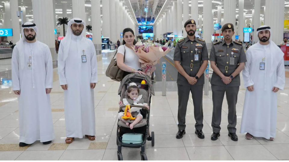 Jordan toddler arrives in Dubai for funded SMA treatment