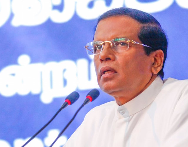 srilankanpresidentmaithripalasirisenaassuresactionagainstterrorism