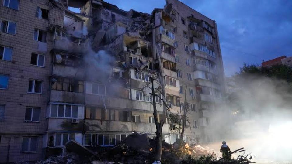 Russian Missile and Drone Attack on Kyiv Kills At Least 7