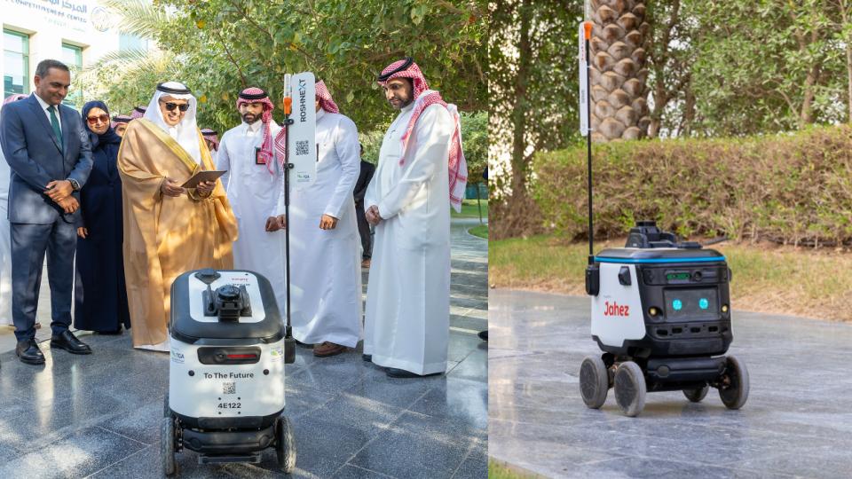 First commercial food delivery robots launched in Saudi Arabia