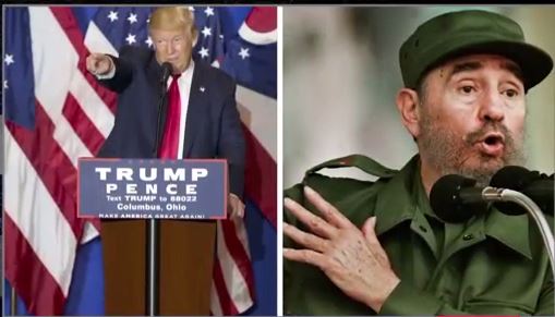 donaldtrump:fidelcastroisdead!
