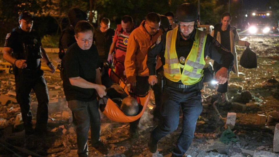 Russia Missile and Drone Attacks on Ukraine Kill At Least 22