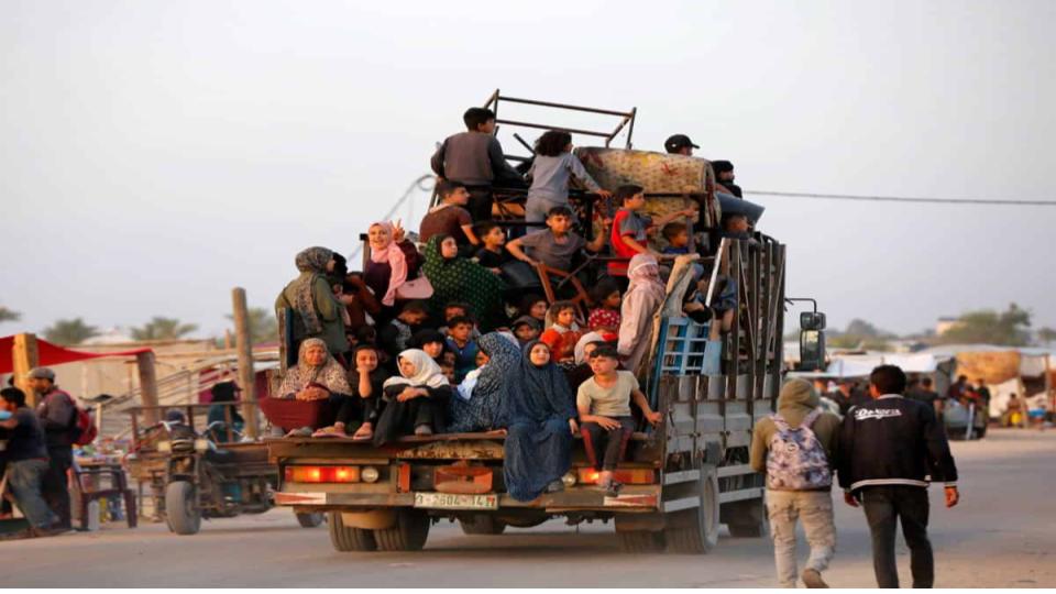1,10,000 people have fled Rafah since Israel’s war on Gaza, UNRWA